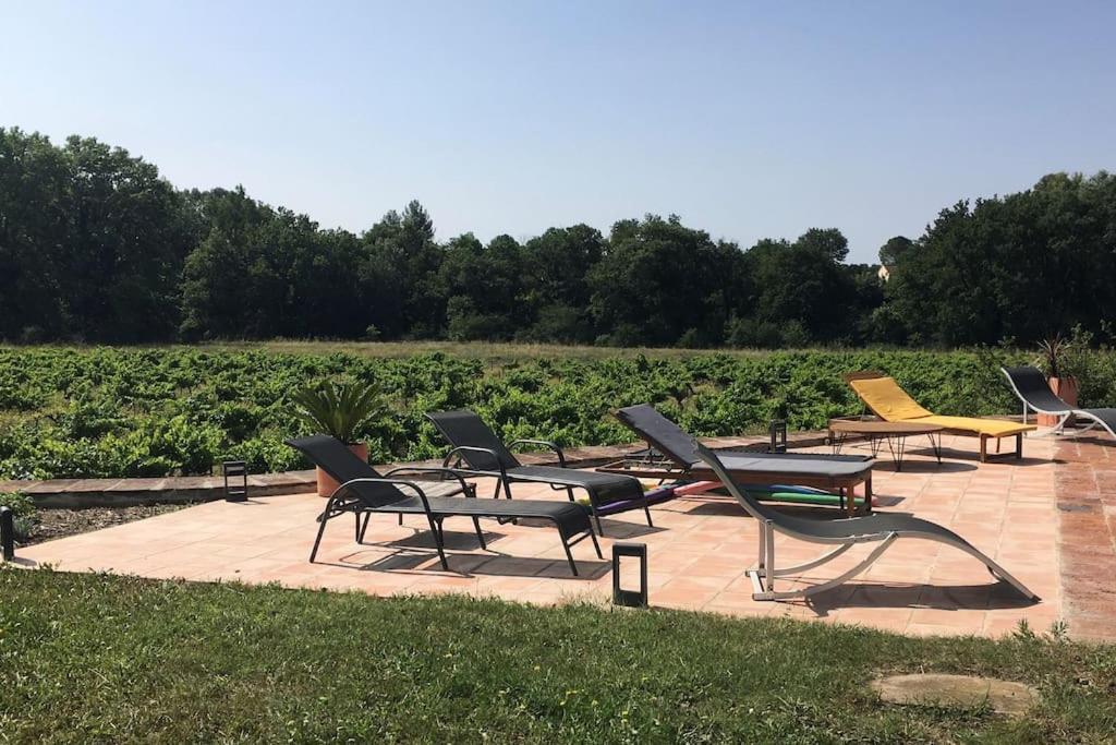 Gite Des Amis Domaine De Mas Caron Caromb Esterno foto